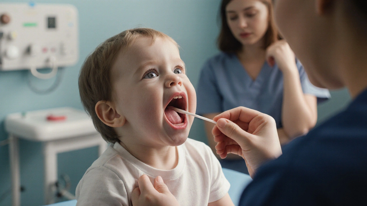 Co je streptokoková angína a jak ji poznat u dětí