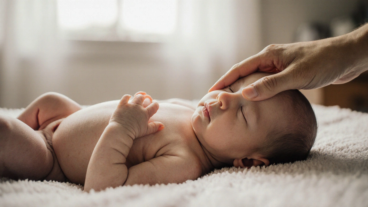 Jak poznat, že je miminku horko: přesné příznaky a co dělat