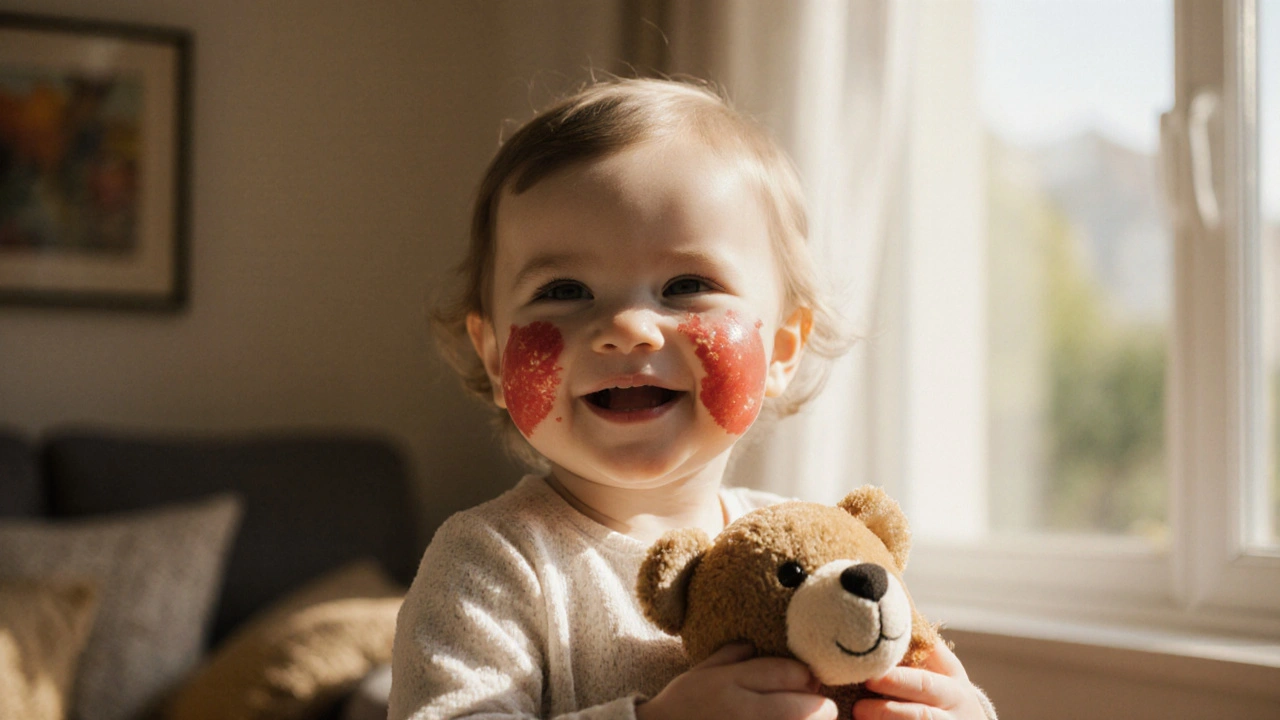 Jak se zbavit červené pleti - průvodce po infekčním erytému u dětí