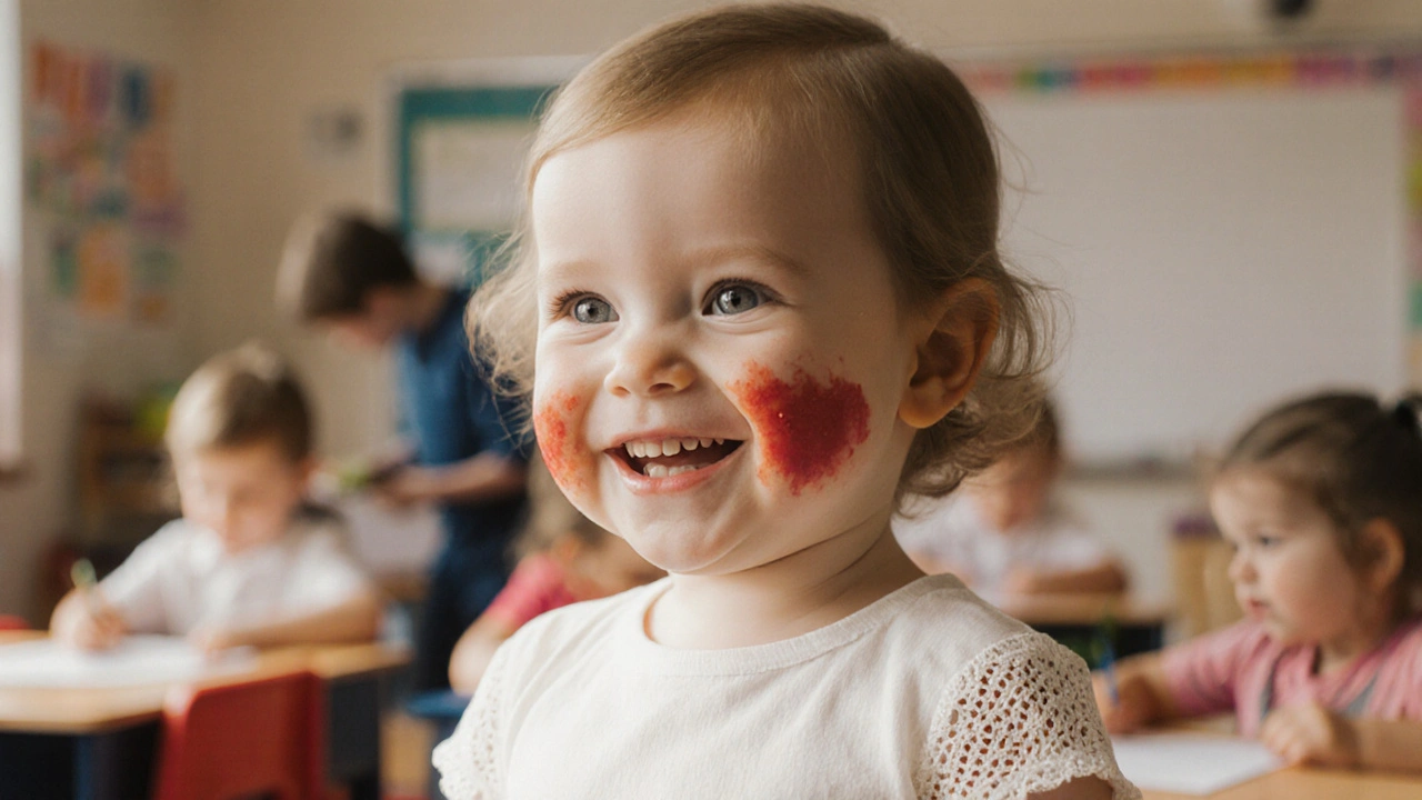 Jak vypadá pátá nemoc? Všechno, co potřebujete vědět o infekčním erytému u dětí