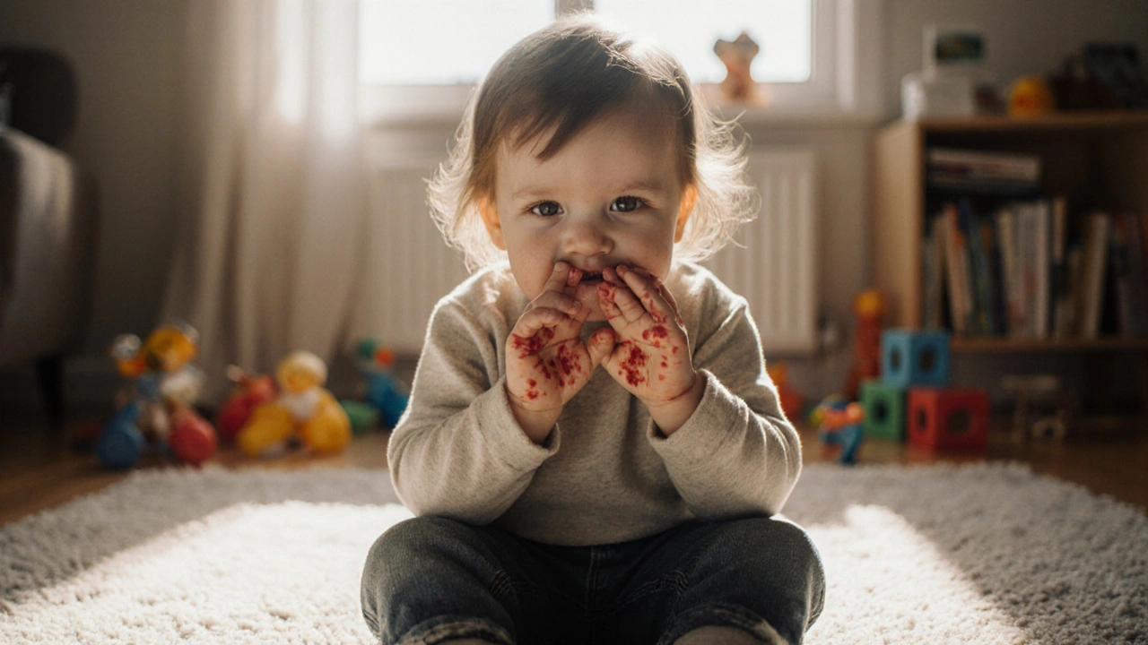 Jak vypadá stresová vyrážka u dětí a jak ji poznat