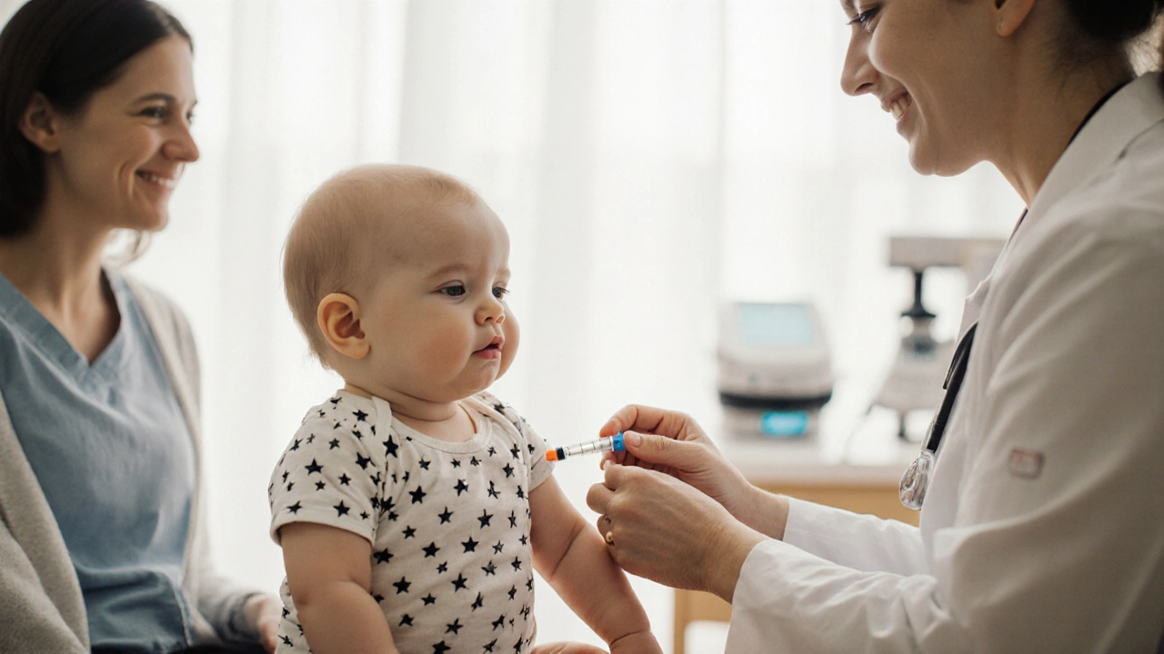 Kdy naockovat miminko proti spalničkám?