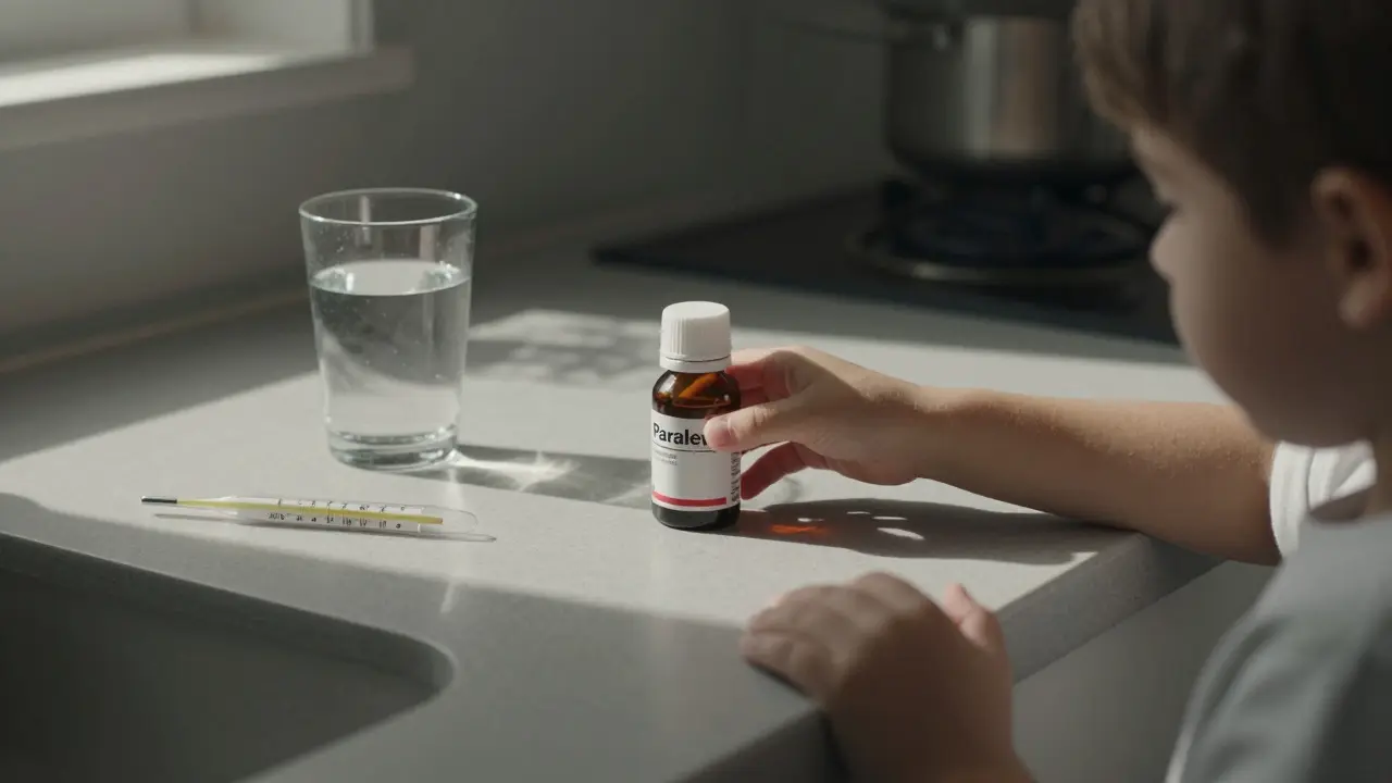 Co se stane, když si dítě vezme dvě paraleny? Rizika, příznaky a co udělat okamžitě