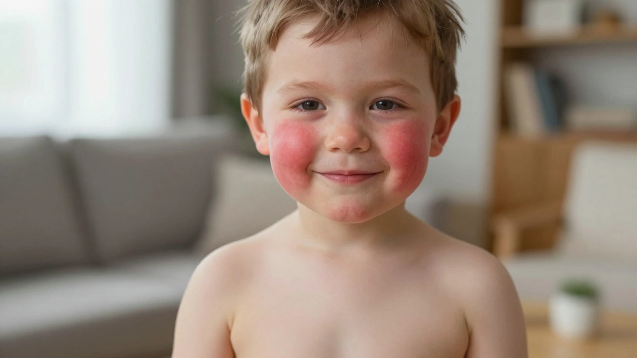 Jak vypadá vyrážka u páté nemoci u dětí - průběh, příznaky a co dělat