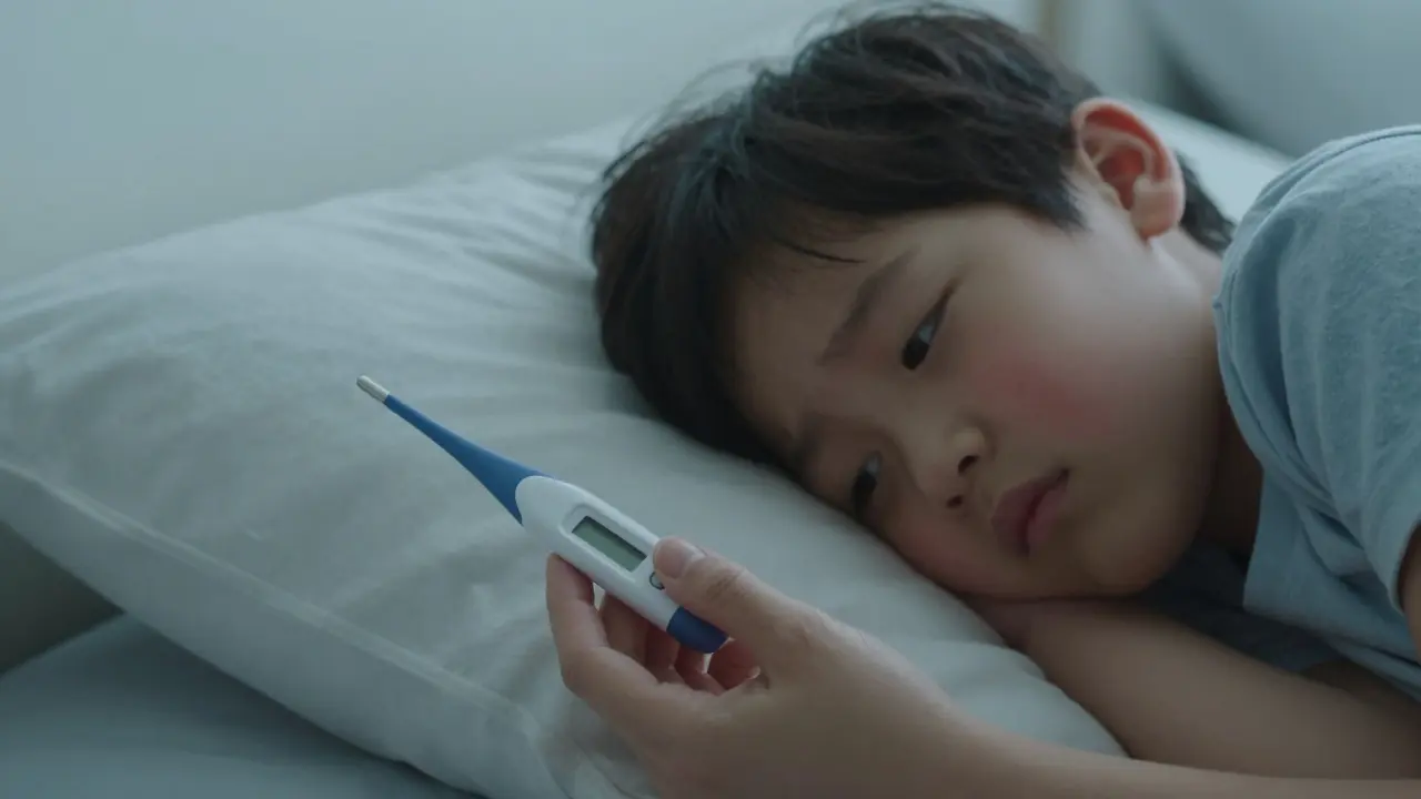 Jak poznat sedmou nemoc? Příznaky, průběh a péče o dítě