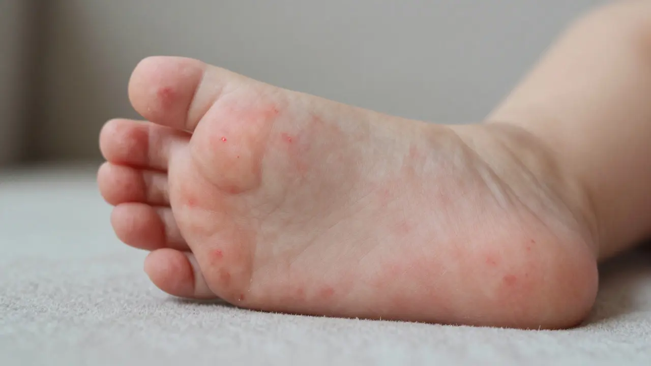 Kdy jít s vyrážkou k lékaři? Varovné známky syndromu ruka-noha-ústa