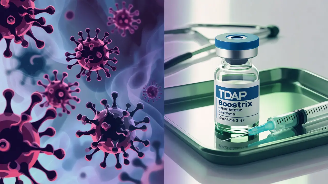 Kontrast mezi rizikem spalniček a prevencí pomocí vakcíny